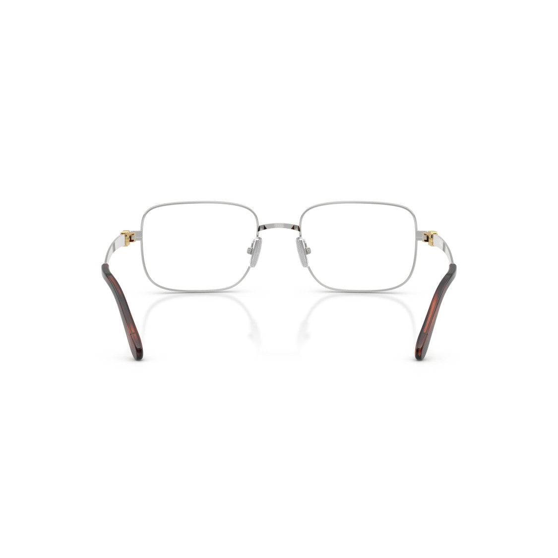 Miu Miu 0Mu 51Zv Rectangular Metal Frame Eyeglasses