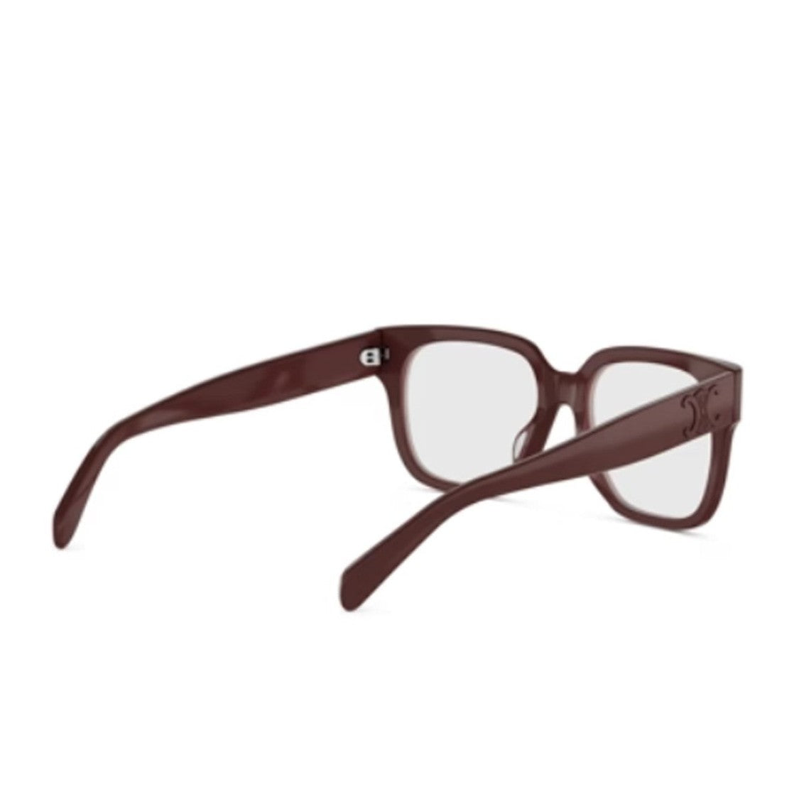 Celine Brown Triomphe Acetate Softly Squared Sunglasses
