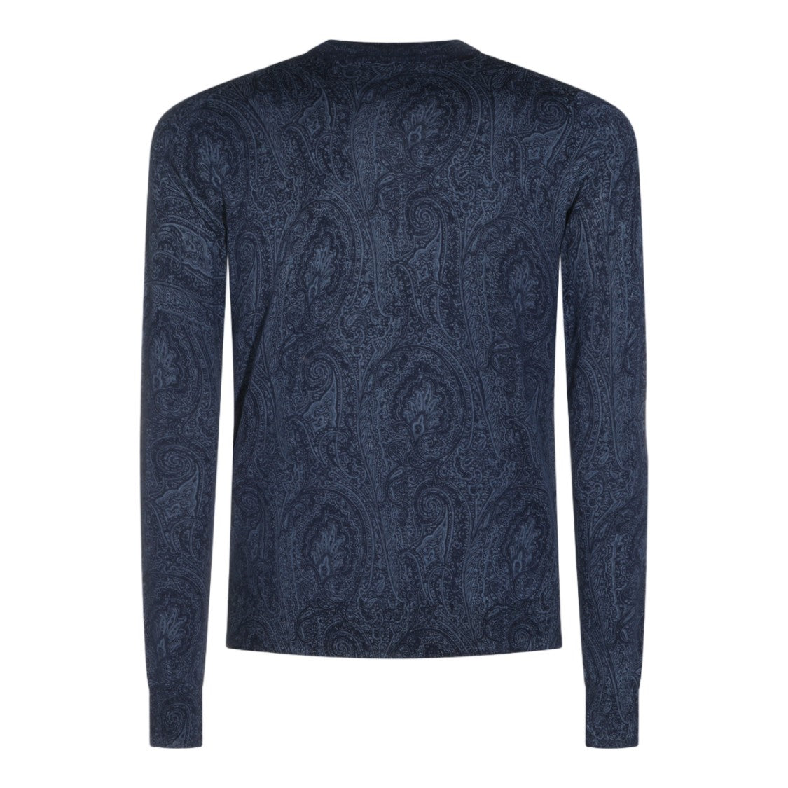 Etro Intricate Paisley Pattern Crew Neck Sweater