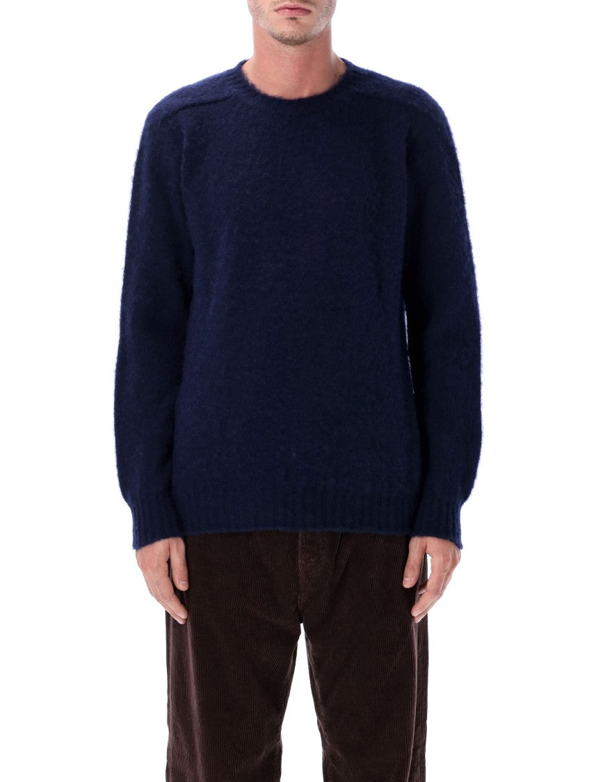 Howlin ’ Shaggy Bear Wool Crewneck Sweater