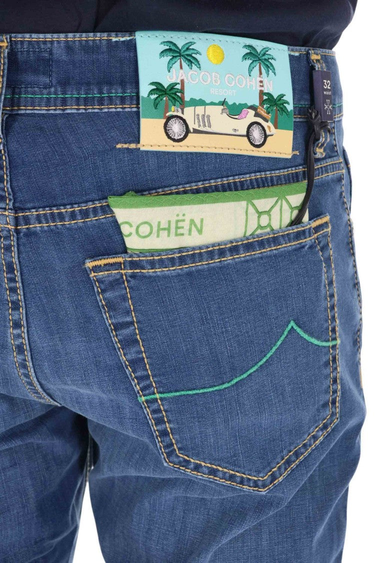 Jacob Cohen Resort Lightweight Stretch Denim Jeans