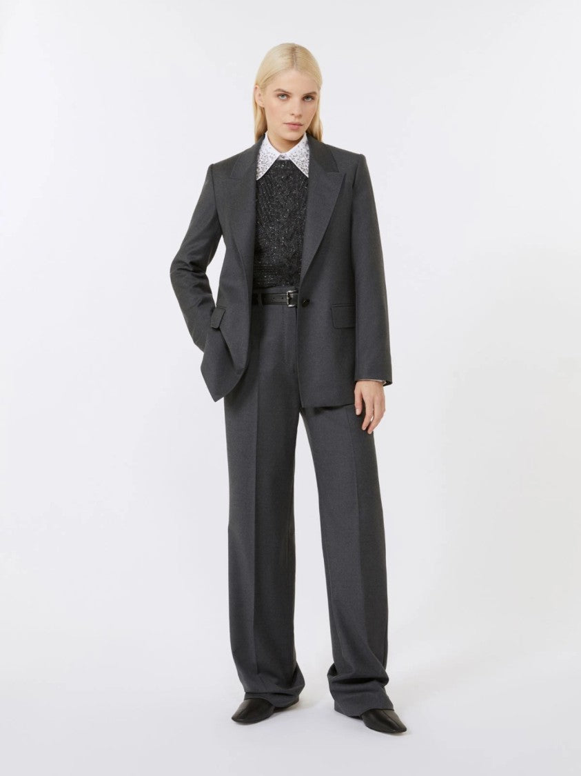 Max Mara Textured Cable Knit Vest
