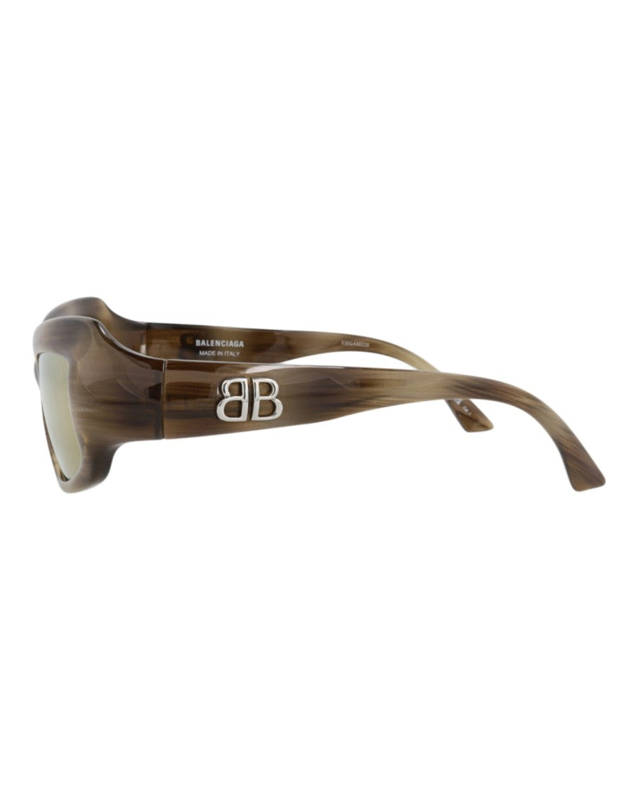 Balenciaga Square-Frame Bio Injection Sunglasses