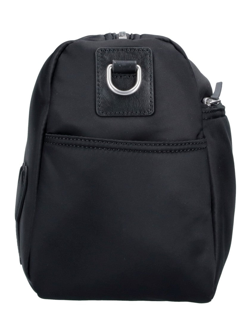 Ami Paris Black Marcel Compact Rectangular Shoulder Bag