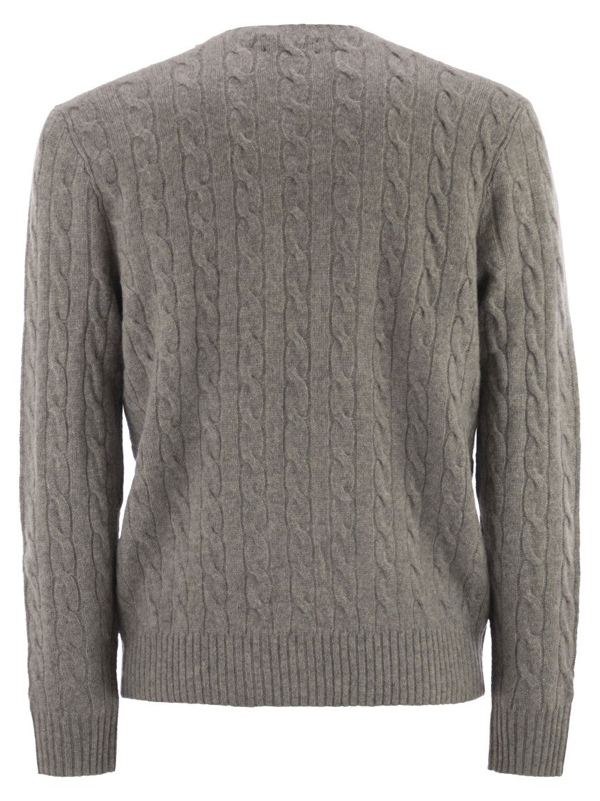 Polo Ralph Lauren Wool And Cashmere Cable-Knit Sweater