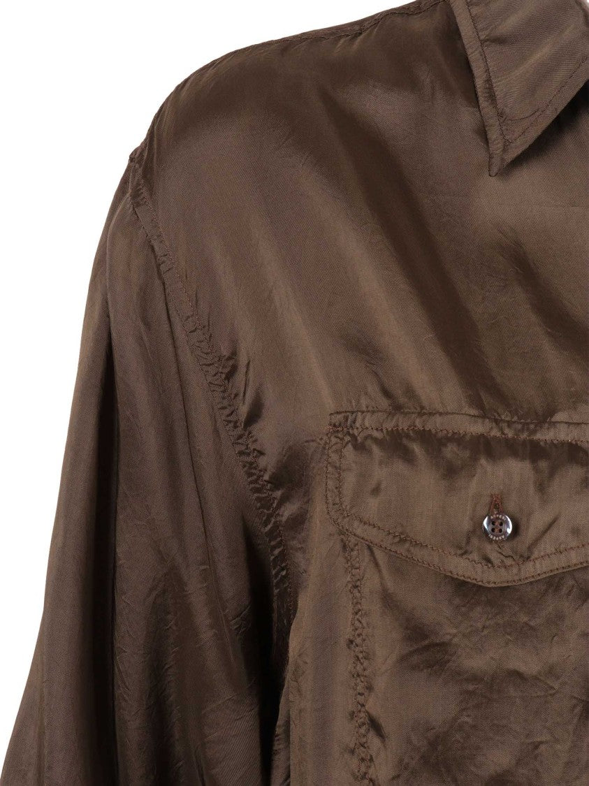 Aspesi Short Sleeve Classic Collar Casual Shirt