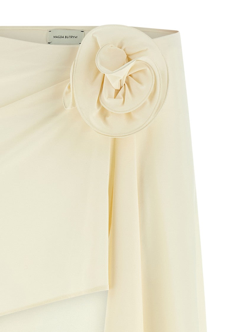 Magda Butrym Draped Stretch Fabric '01' Skirt