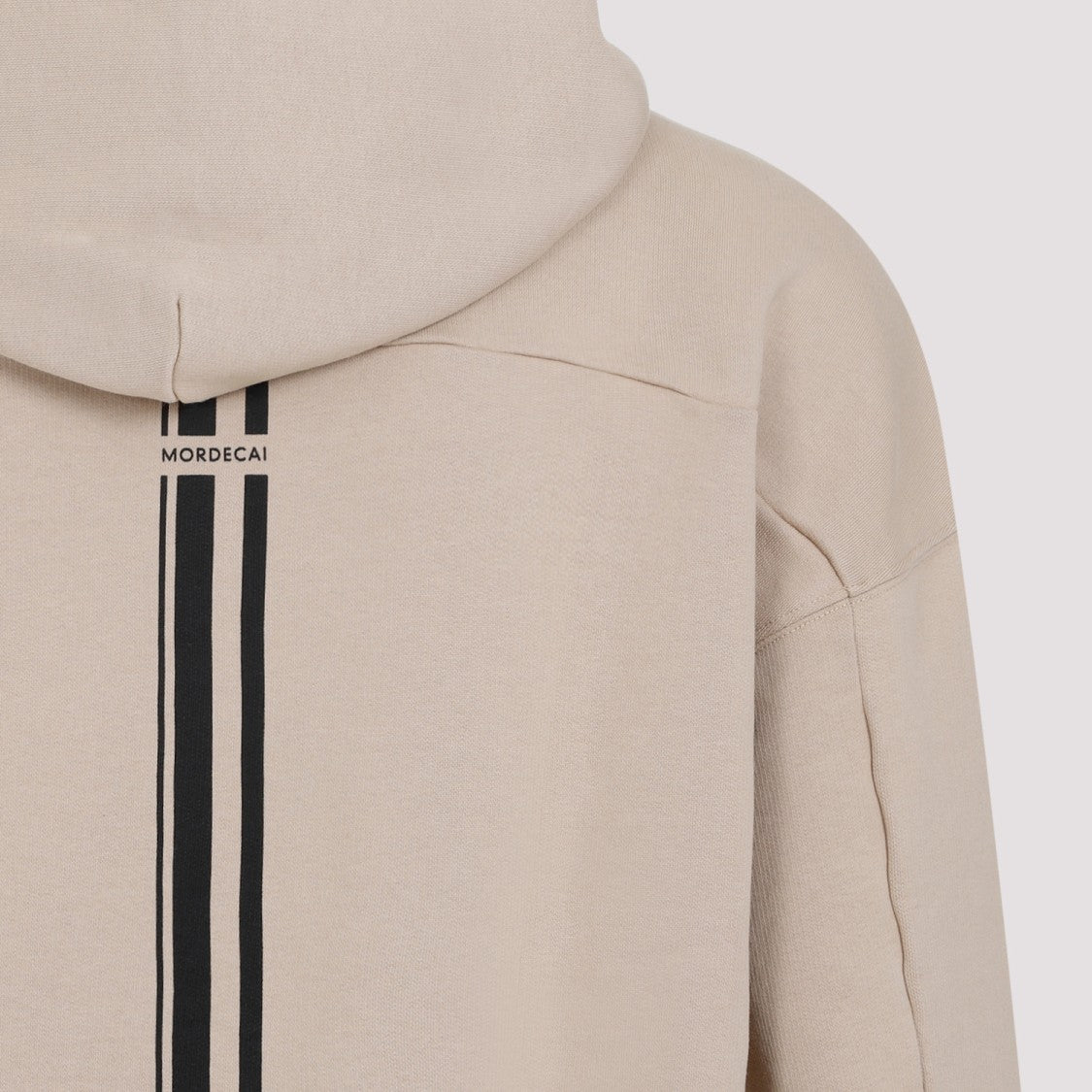 Mordecai Hooded Sand Cotton Sweatshirt