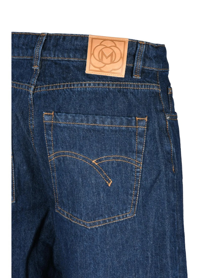 Marella Blue Straight Denim Jeans