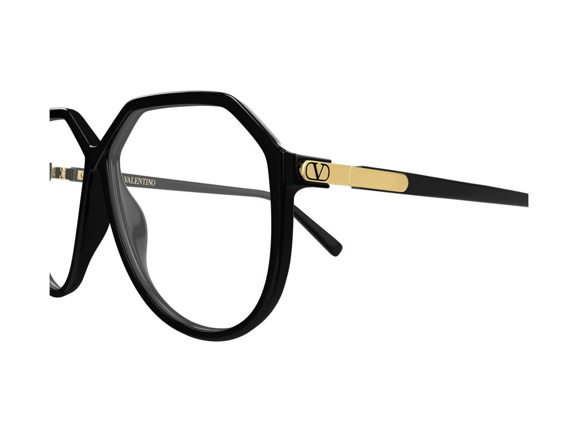 Valentino Gold Vg0026s Oversized Geometric Sunglasses
