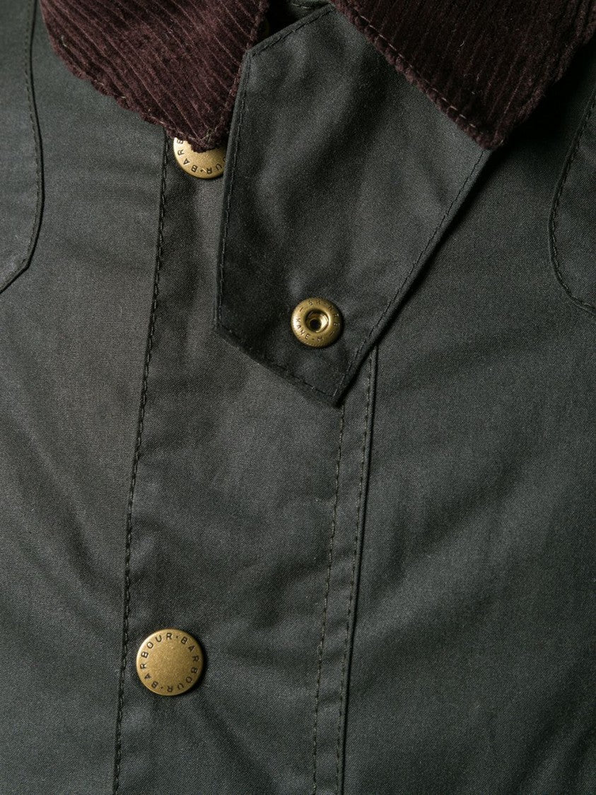 Barbour Reelin Waxed Long-Sleeve Jacket