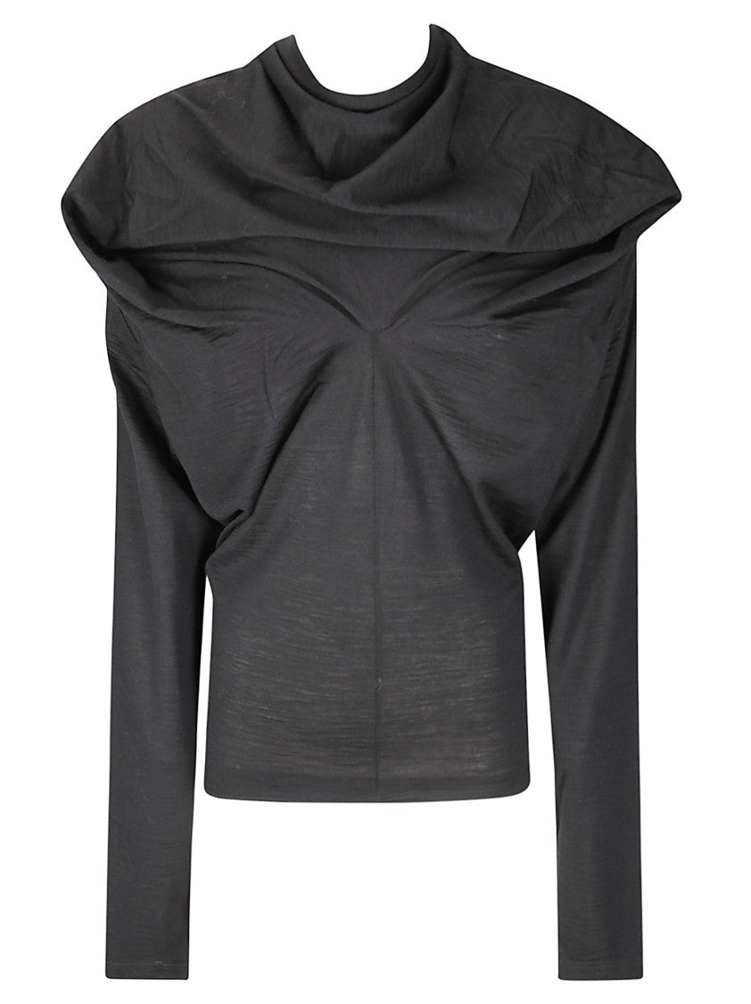 Mm6 By Maison Margiela Slim Fit Long-Sleeve Top