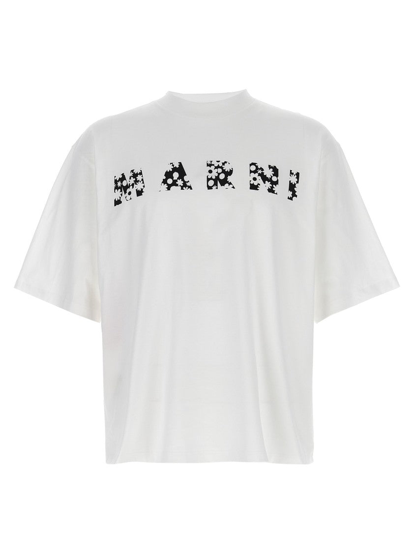 Marni Crewneck Cotton T-Shirt