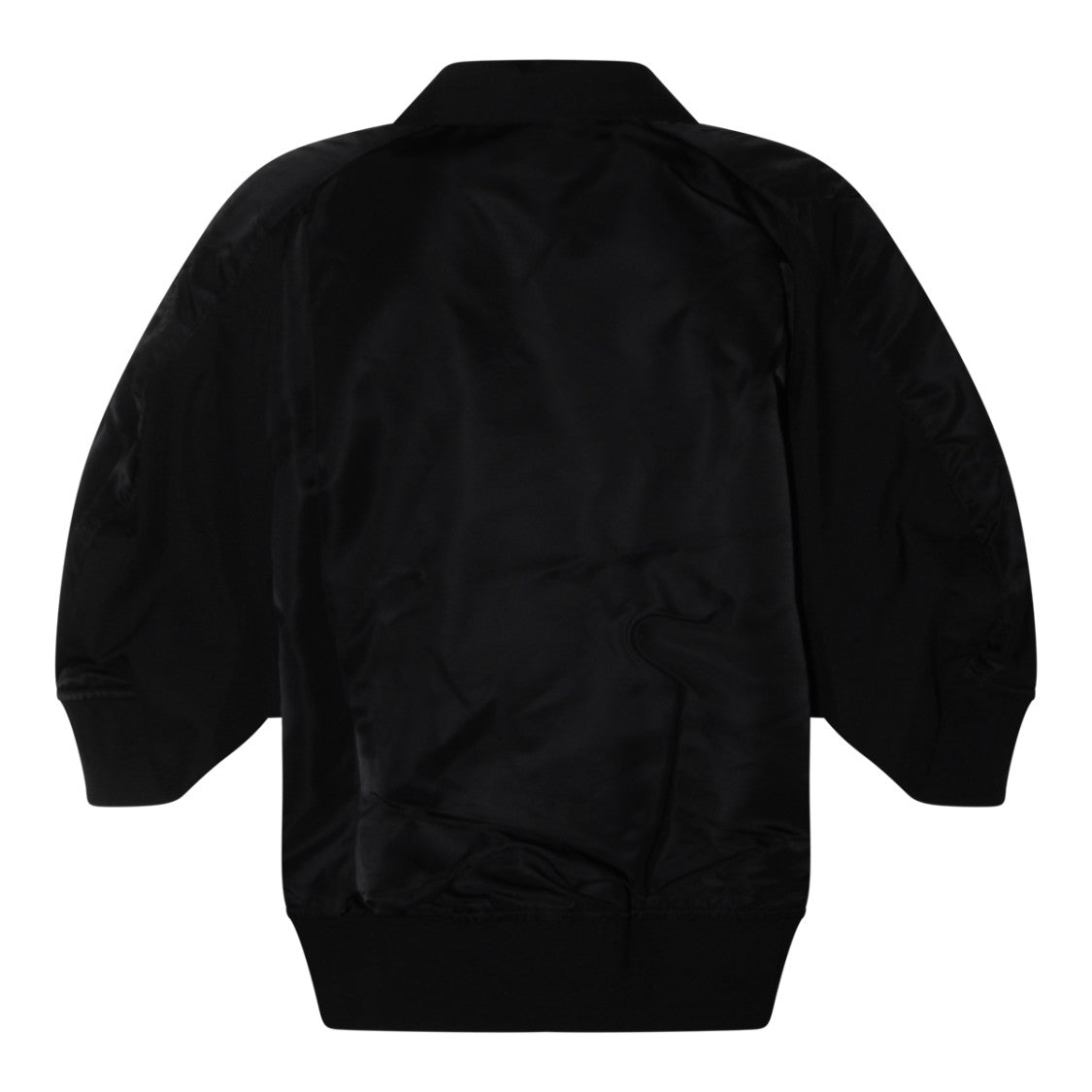 Sacai Black Jacket With Structured Silhouette