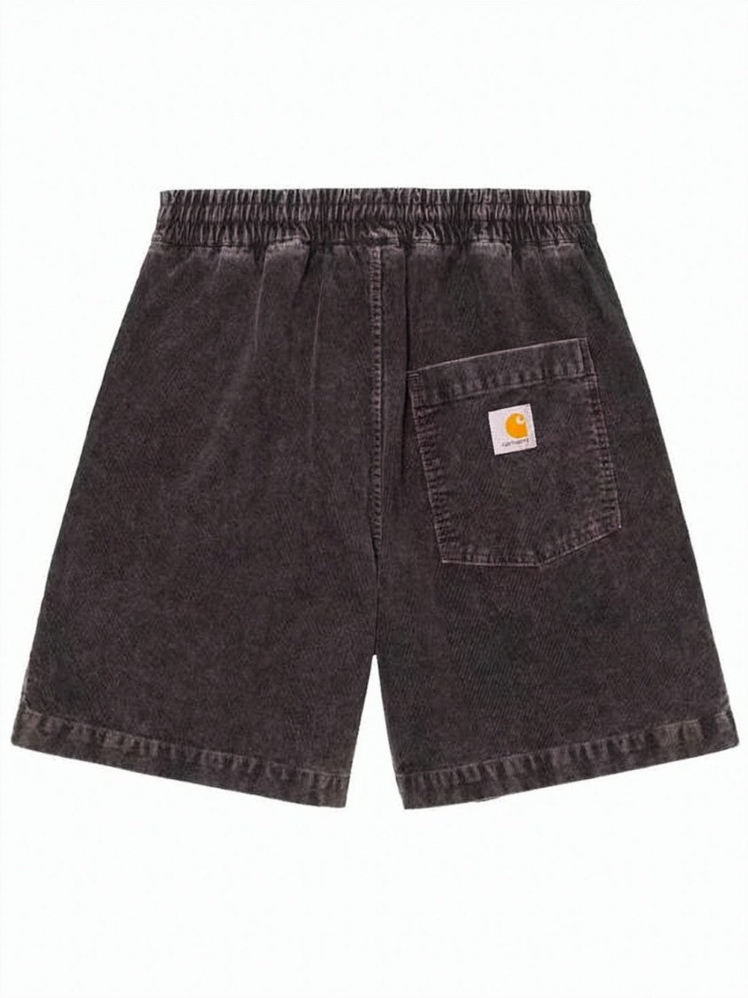 Carhartt Wip Relaxed Fit Corduroy Reynolds Shorts With Textured Appearance