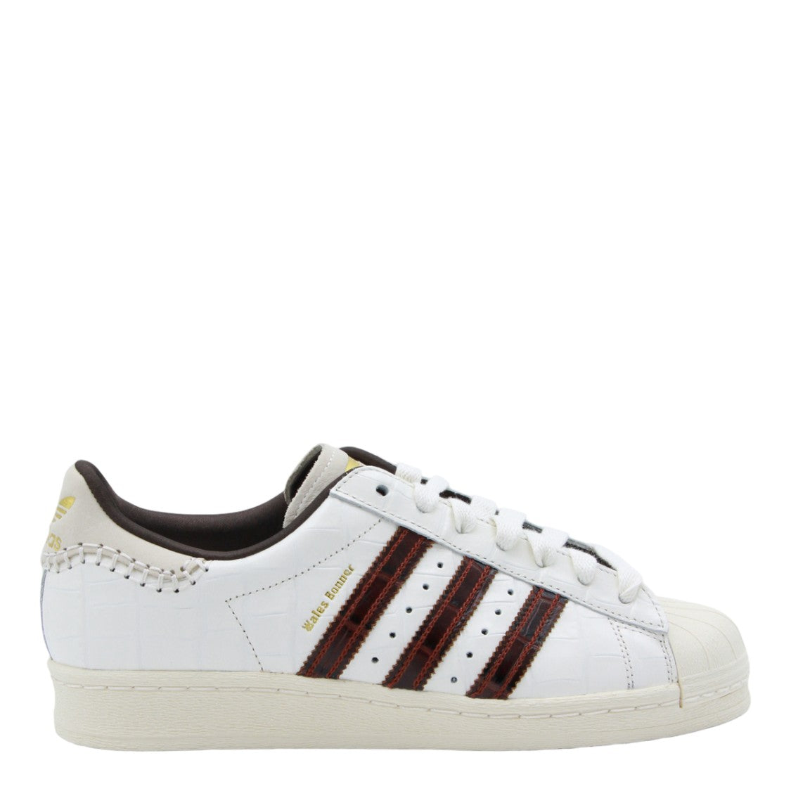 Adidas By Wales Bonner Low-Top Sneakers With Crocodile-Textured Accents