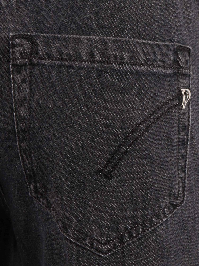 Dondup Mid Rise Koons Straight-Leg Pants