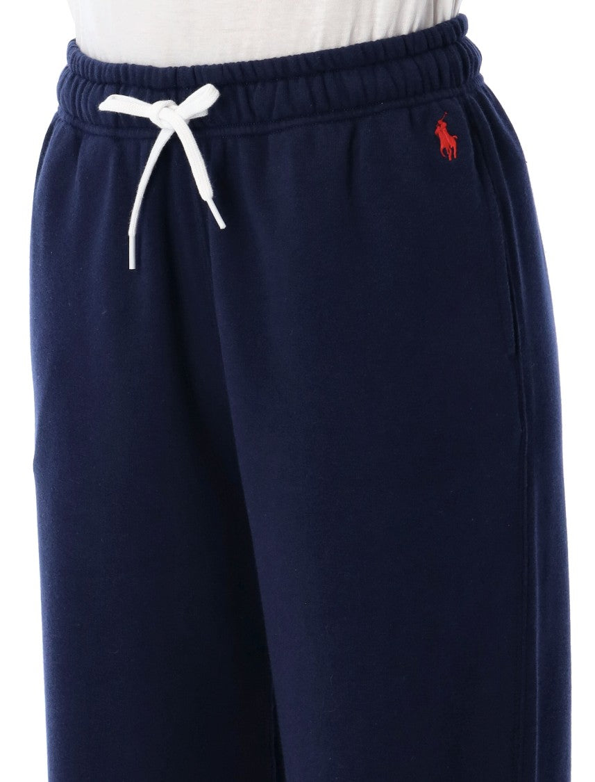 Polo Ralph Lauren Polo Cotton Blend Wide Jogging Pants