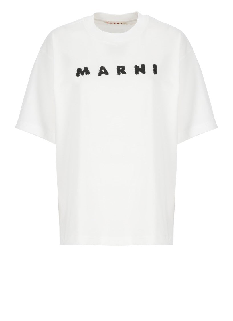 Marni Scribbled Logo T-Shirt