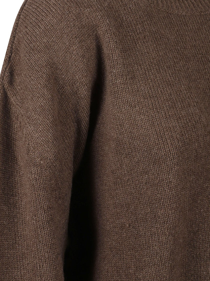 Be You Relaxed-Fit Knit Sweater With Ribbed Details
