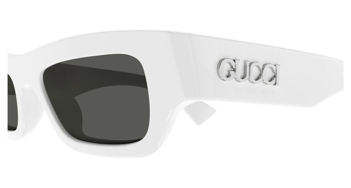 Gucci Sunglasses Gucci Gg1839s 005 White White Grey 52/19/145