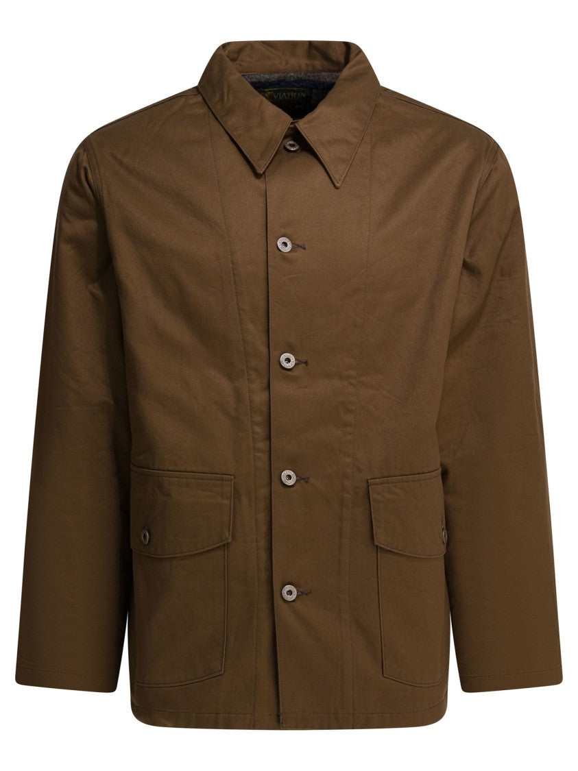 Buzz Rickson's "Aviation Associates" Overshirt Jacket