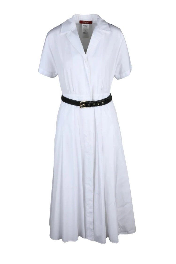 Max Mara Slam Chemisier Dress - White