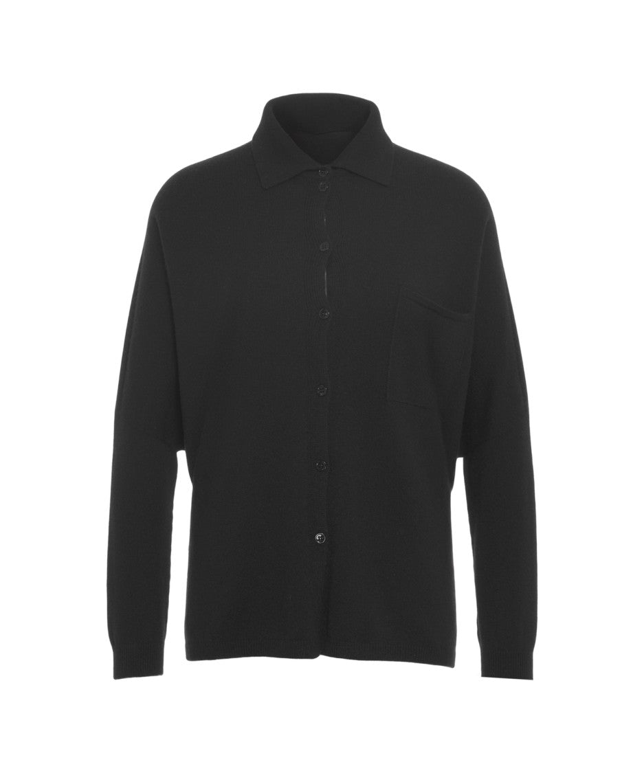 Mvm Knit Shirt With Classic Collar