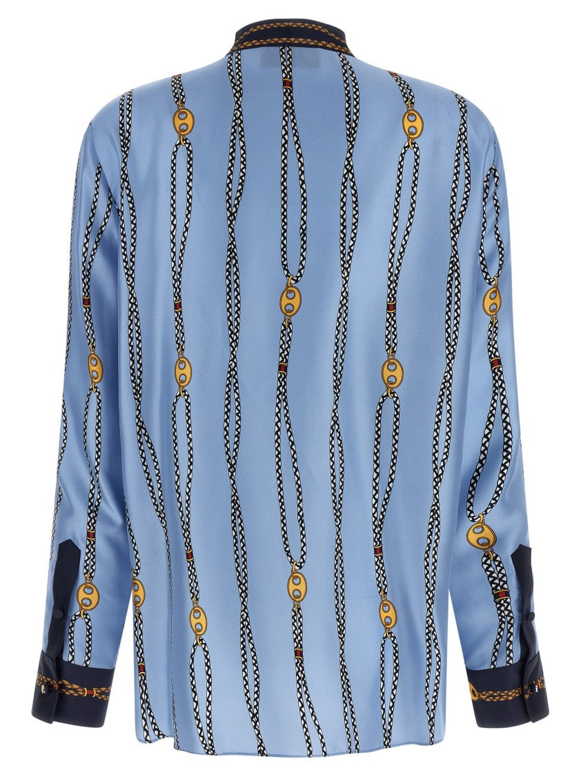 Gucci Lavallière Collar Shirt