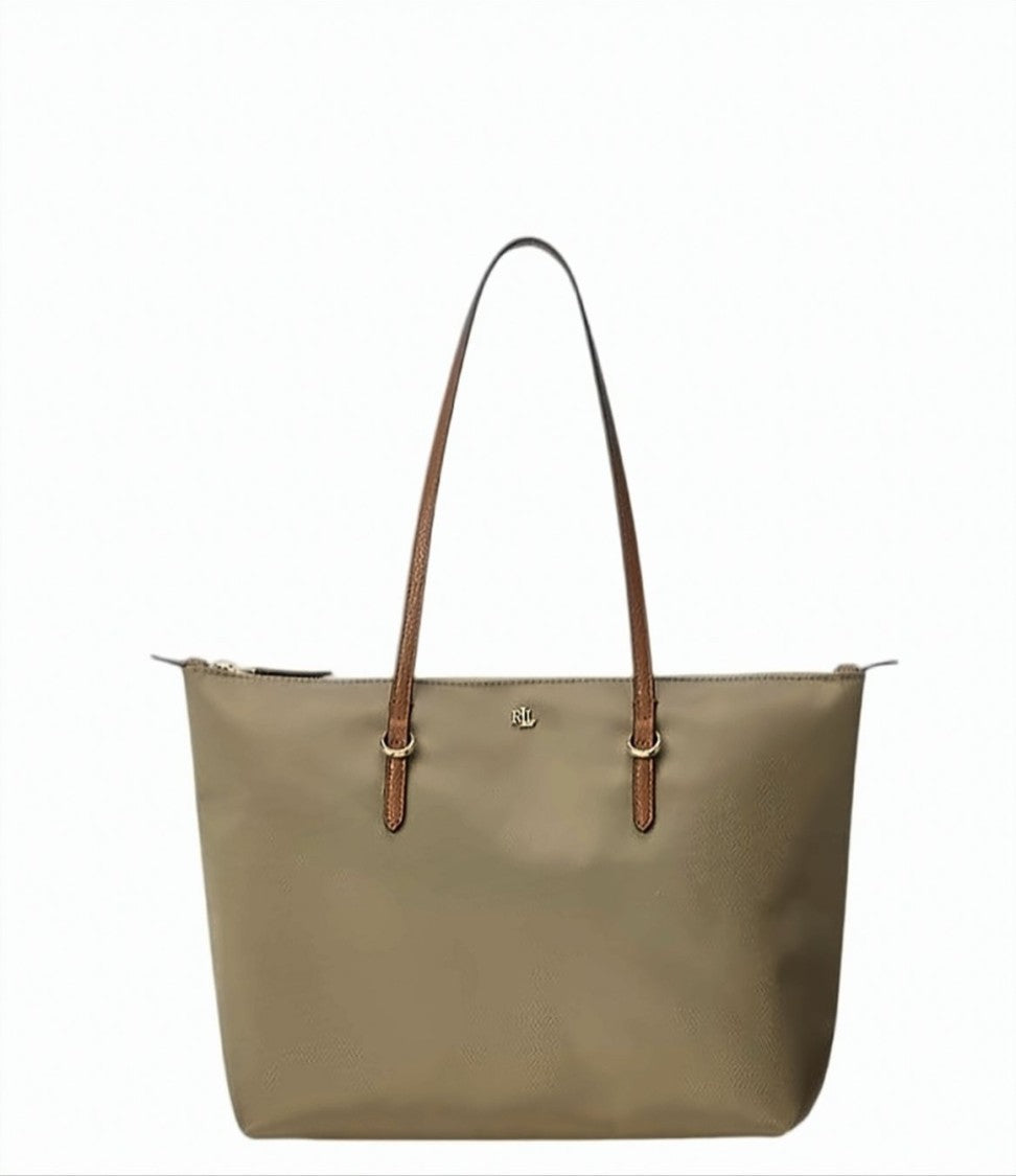 Lauren Ralph Lauren Keaton Medium Nylon Tote Bag