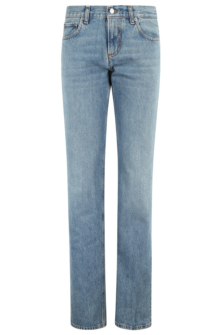 Haikure Straight-Fit Medium Wash Denim