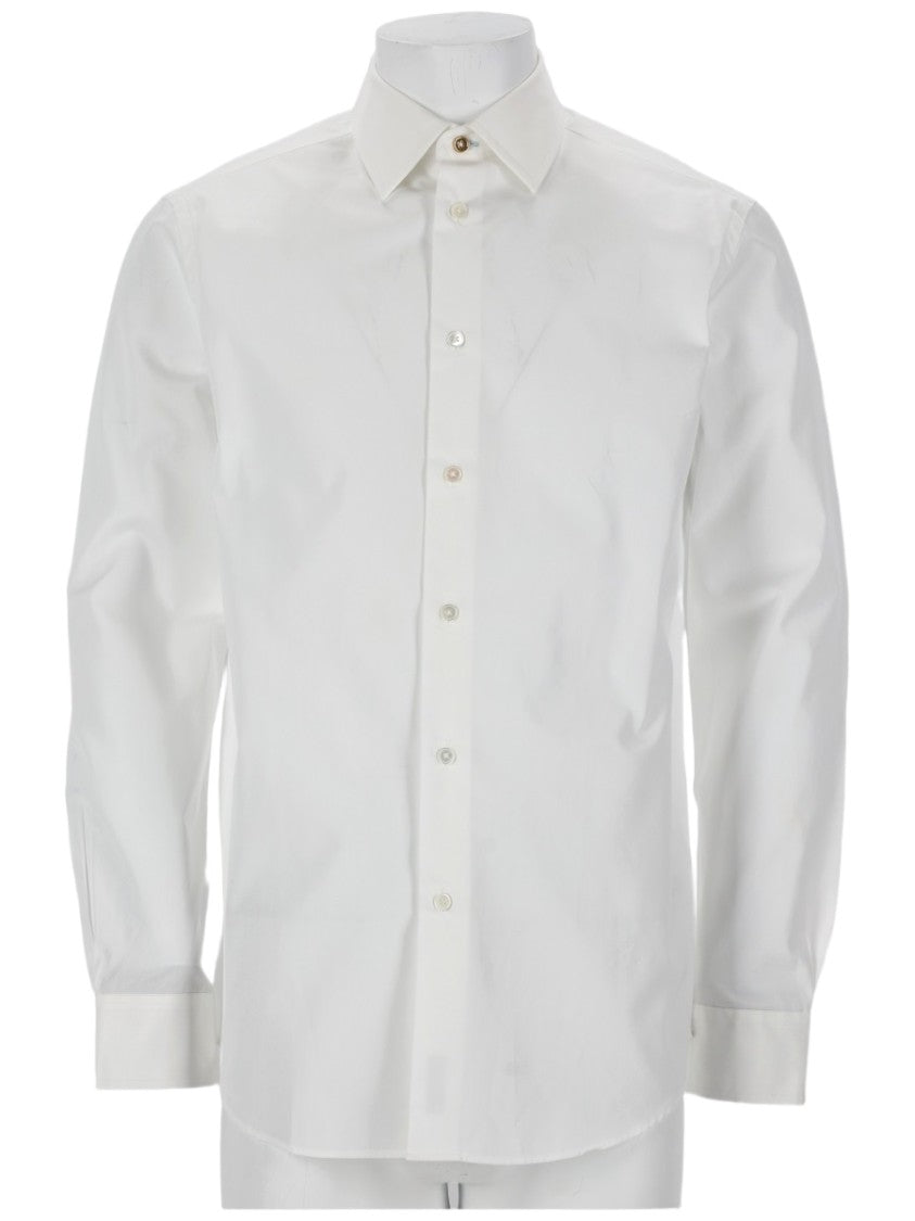Paul Smith Regular Fit Pointed Collar Cotton Shirt