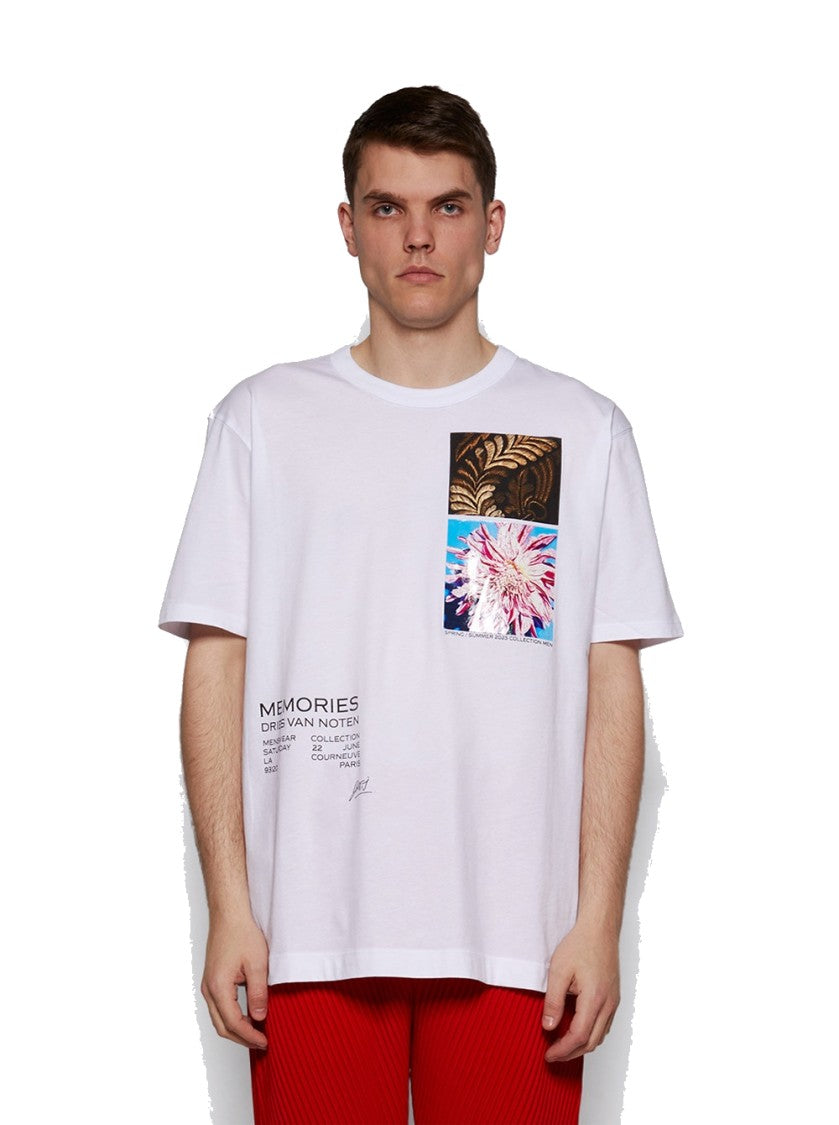 Dries Van Noten Heer Short Sleeve Tee - White
