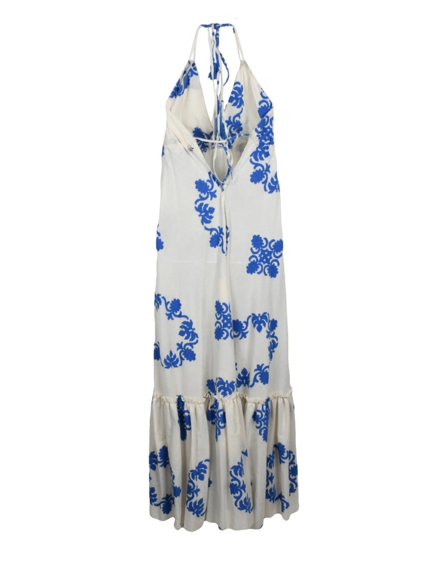 Souvenir Maxi Dress With Tie Closure
