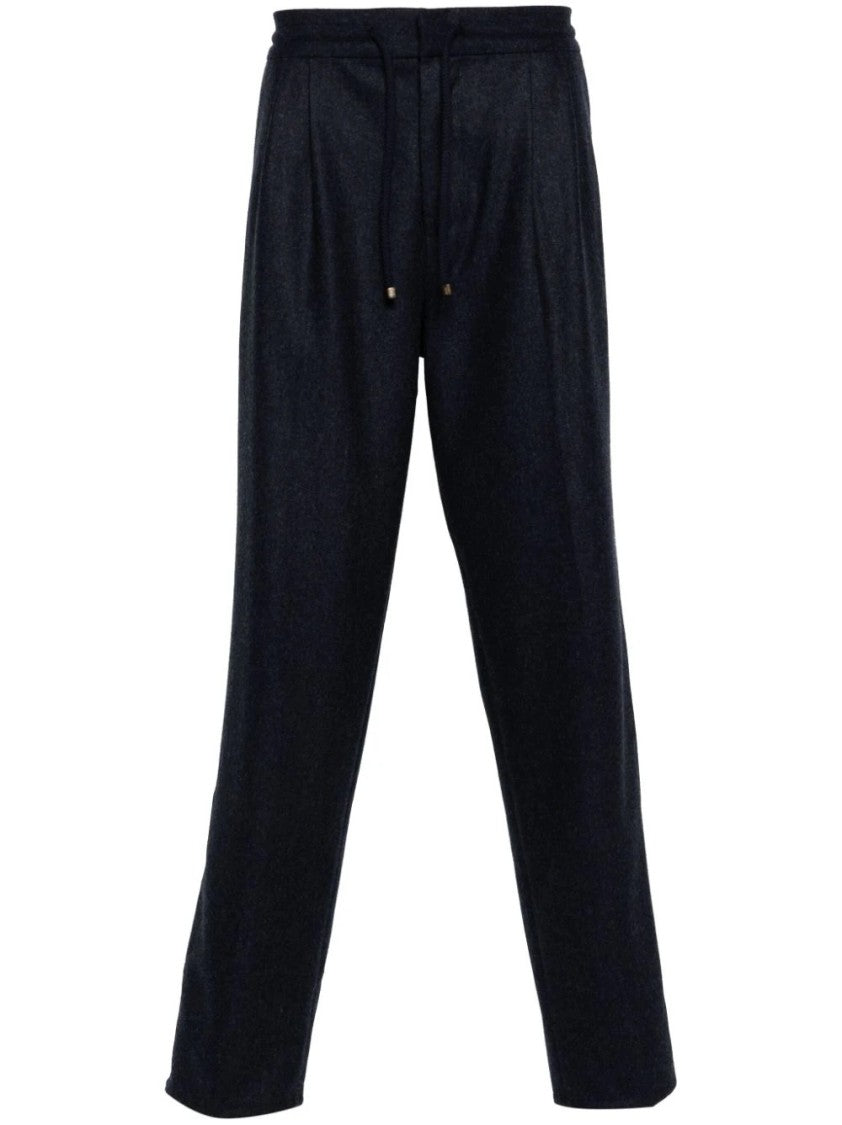 Brunello Cucinelli Relaxed Fit Trousers With Drawstring Waist