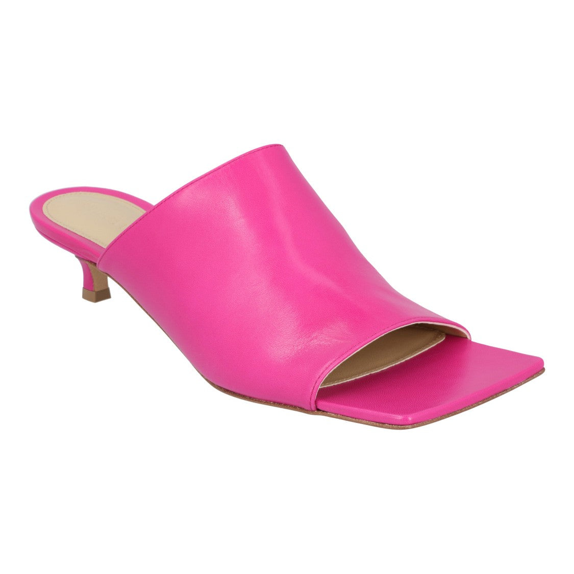 Bottega Veneta Stretch Mule Pink