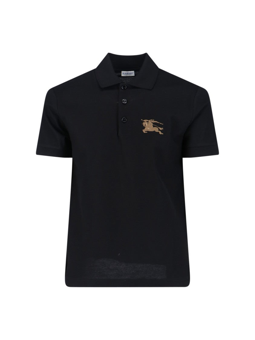 Burberry 'Edk' Polo – Black