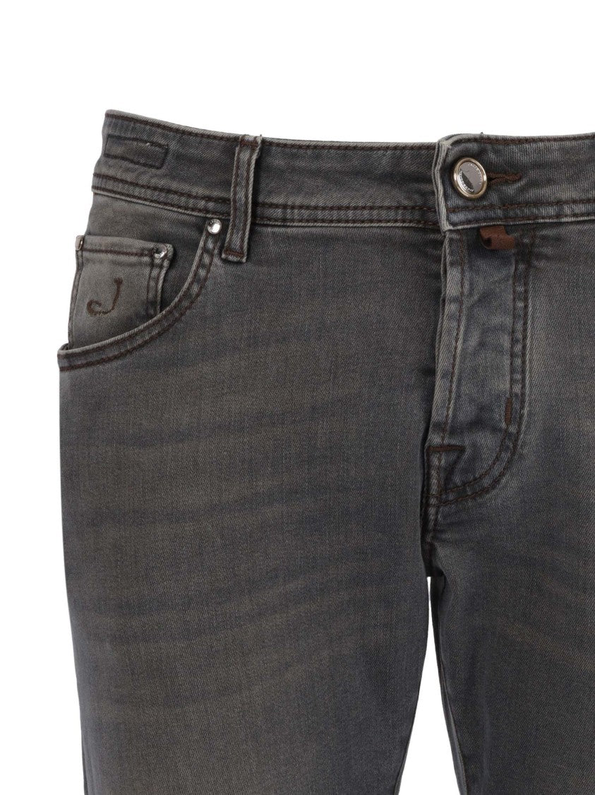 Jacob Cohen Pant 5 Pkt Slim Fit Nick