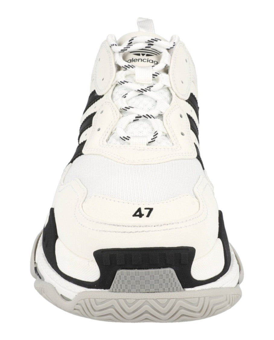 Balenciaga Chunky Layered Sole Low-Top Sneakers