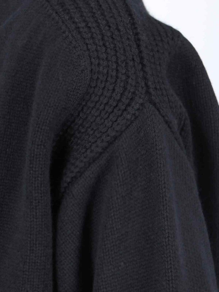 Sa Su Phi Cashmere Sweater In Black Cashmere
