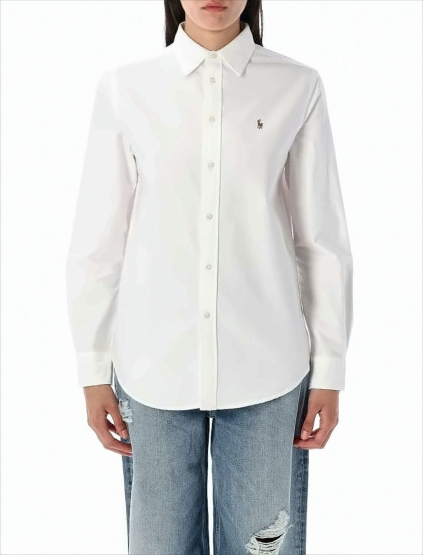 Polo Ralph Lauren Long-Sleeve Button-Up Shirt With Pointed Collar