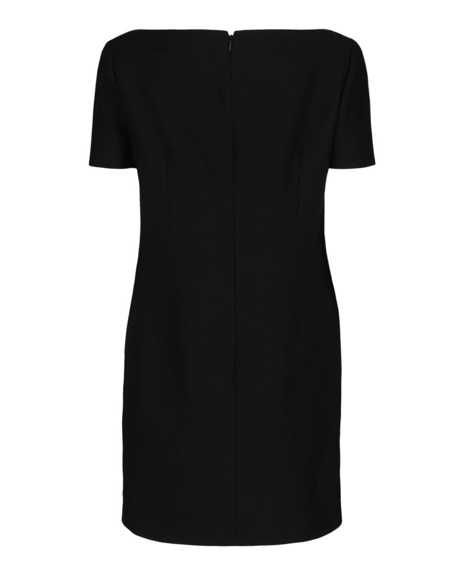 Valentino Crepe Bow Mini Dress