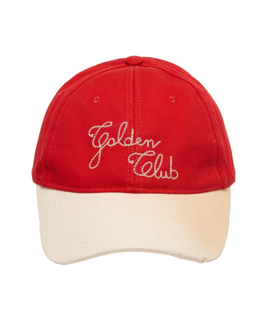 Golden Goose Baseball Cap With Logo Embroidery