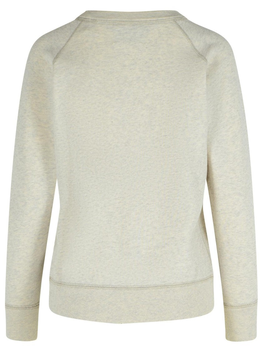 Isabel Marant Étoile Millyny' 'Ecru' Cotton Blend Sweatshirt