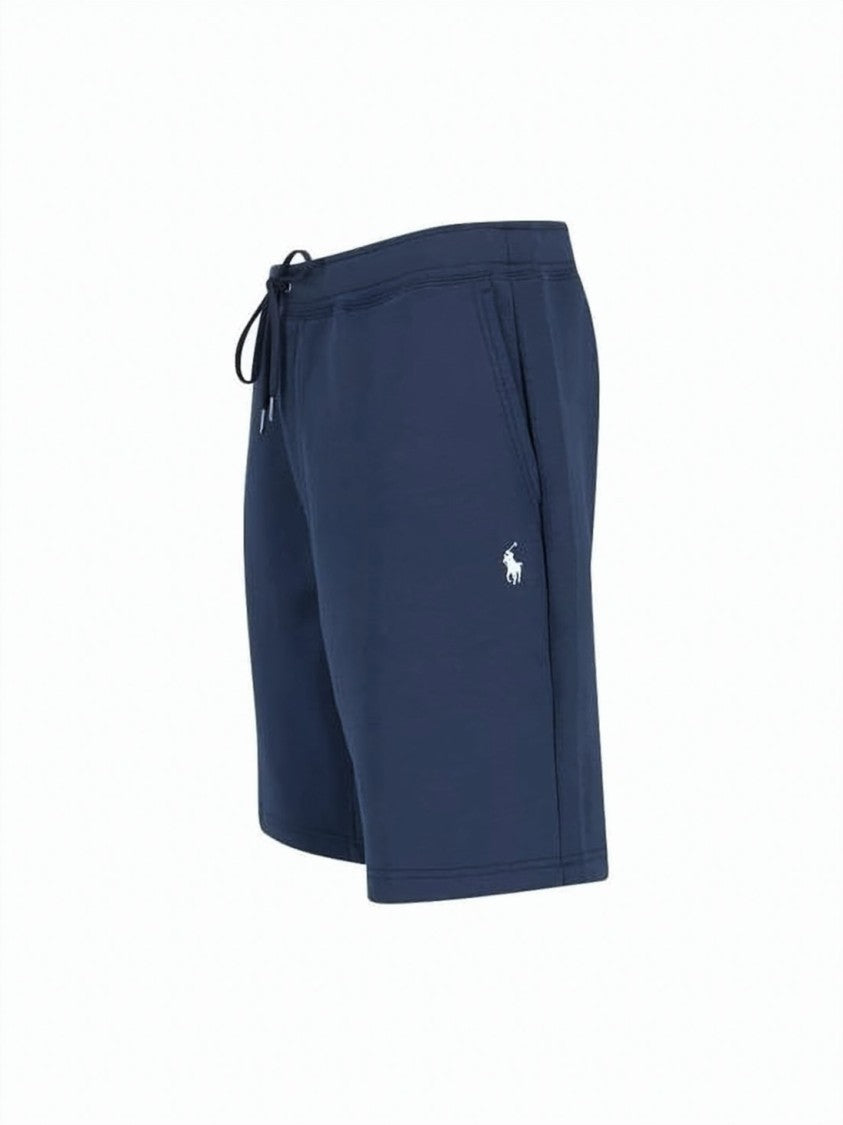 Polo Ralph Lauren Blue Drawstring Shorts With Embroidered Logo