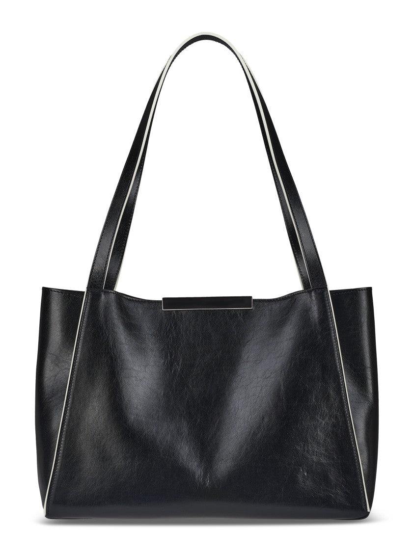 Marni Sleek Rectangular Tote Bag With Sturdy Handles