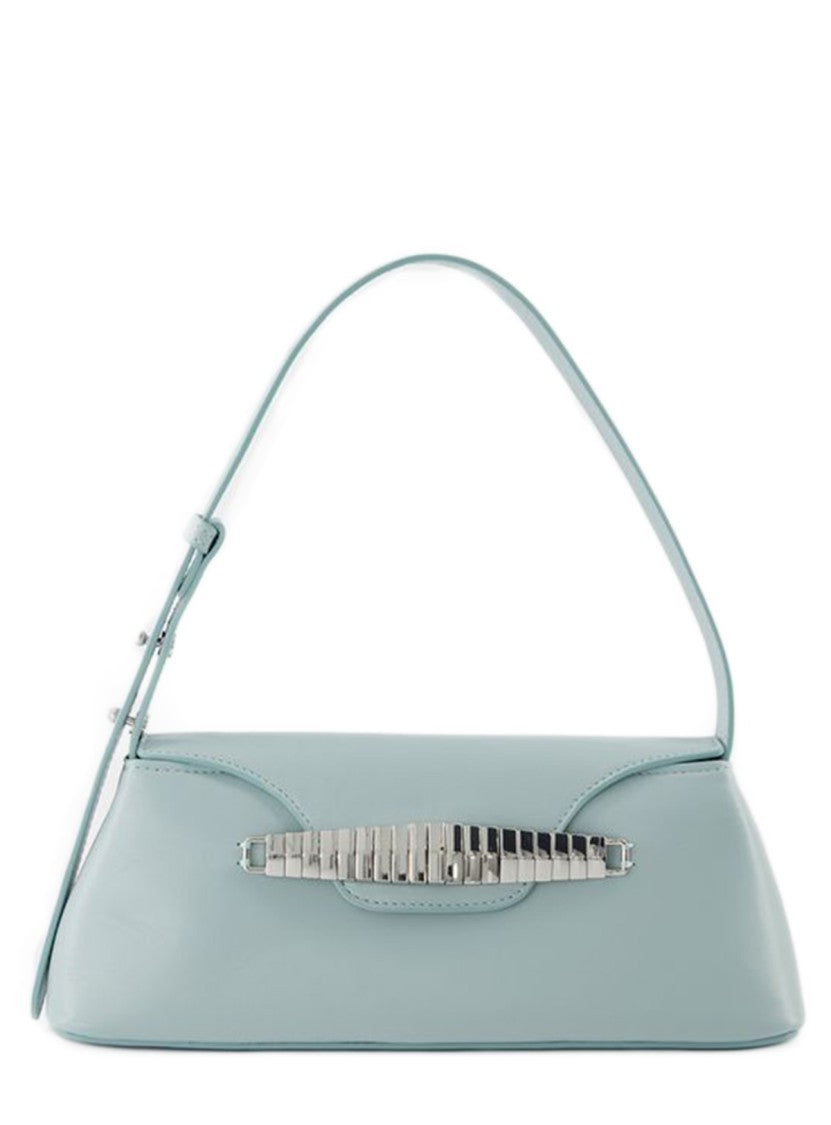 Elleme Eva Hobo Bag  - Turquoise - Leather