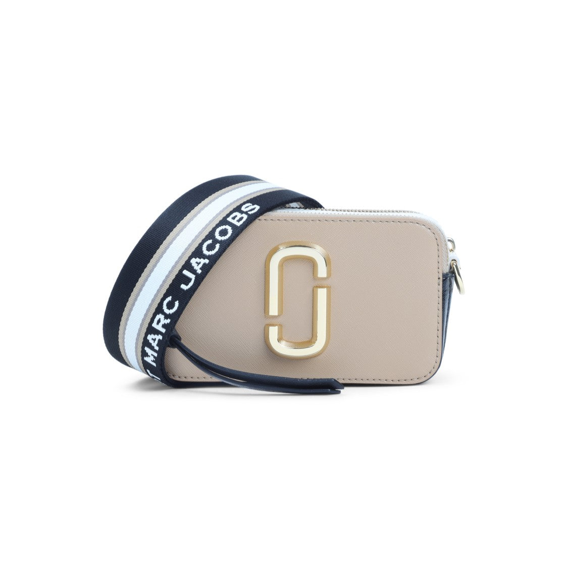 Marc Jacobs The Snapshort Shoulder Bag In Camel Leather