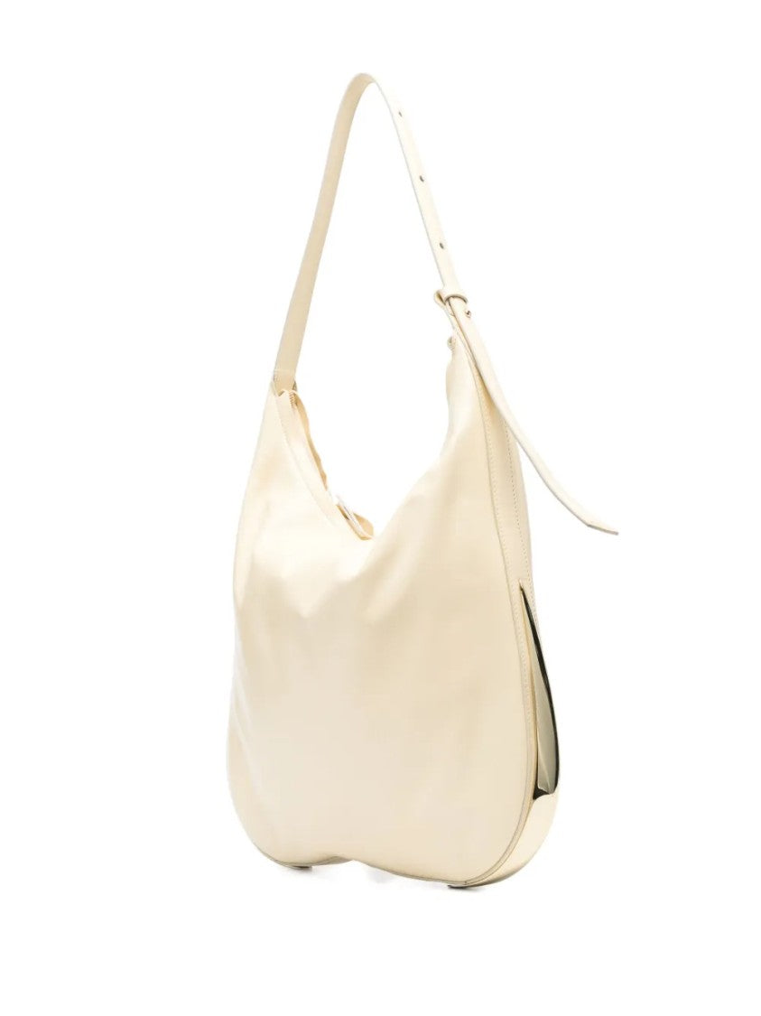 Benedetta Bruzziches Structured Handbag With Top Handle And Detachable Strap