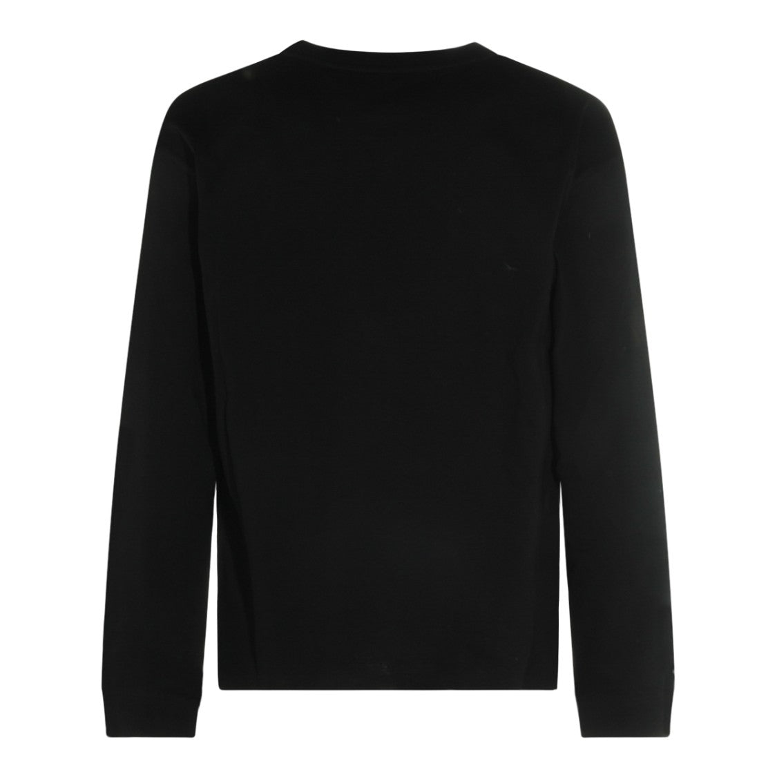 Valentino Black Cotton Long Sleeves T-Shirt